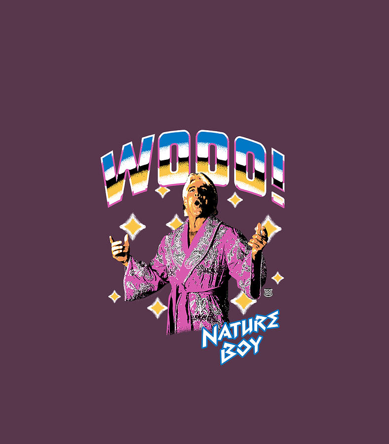 WWE Ric Flair Wooo Digital Art by Sansad Braa - Pixels