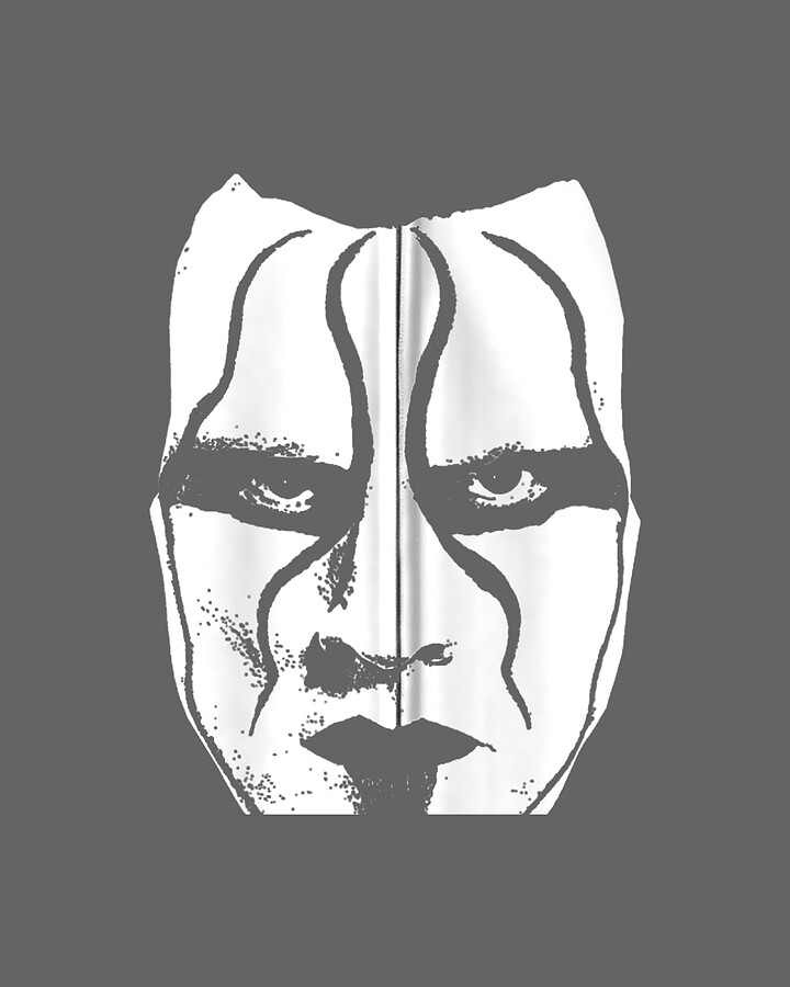 WWE Sting Face Paint Digital Art by Shehre Pyper Pixels
