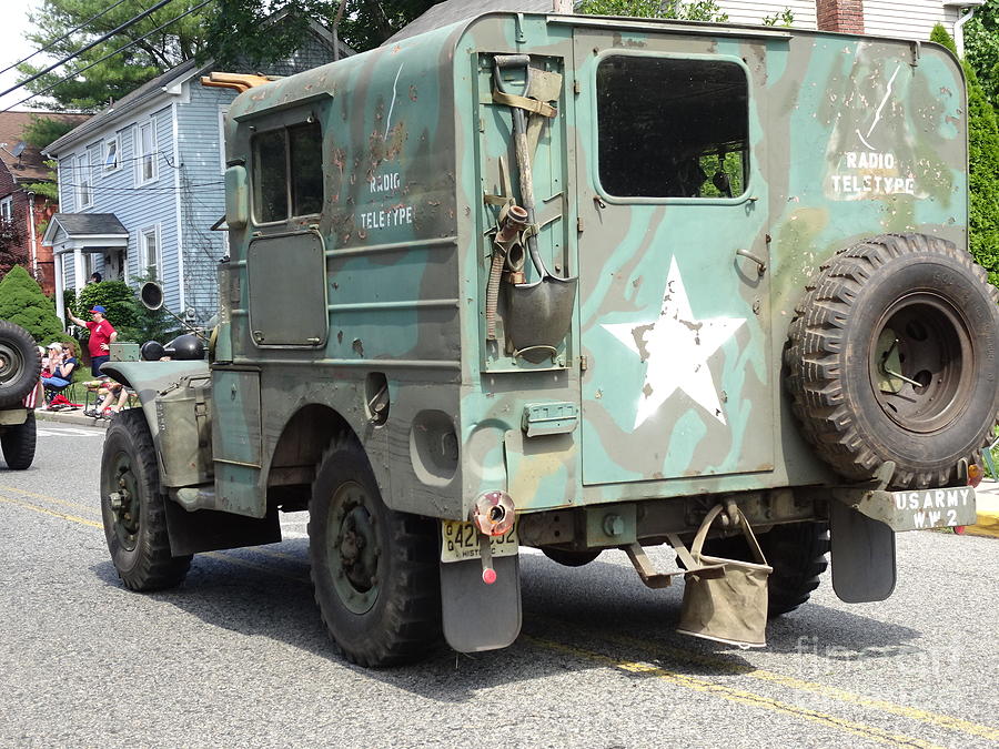 Wwii Army Truck Photograph