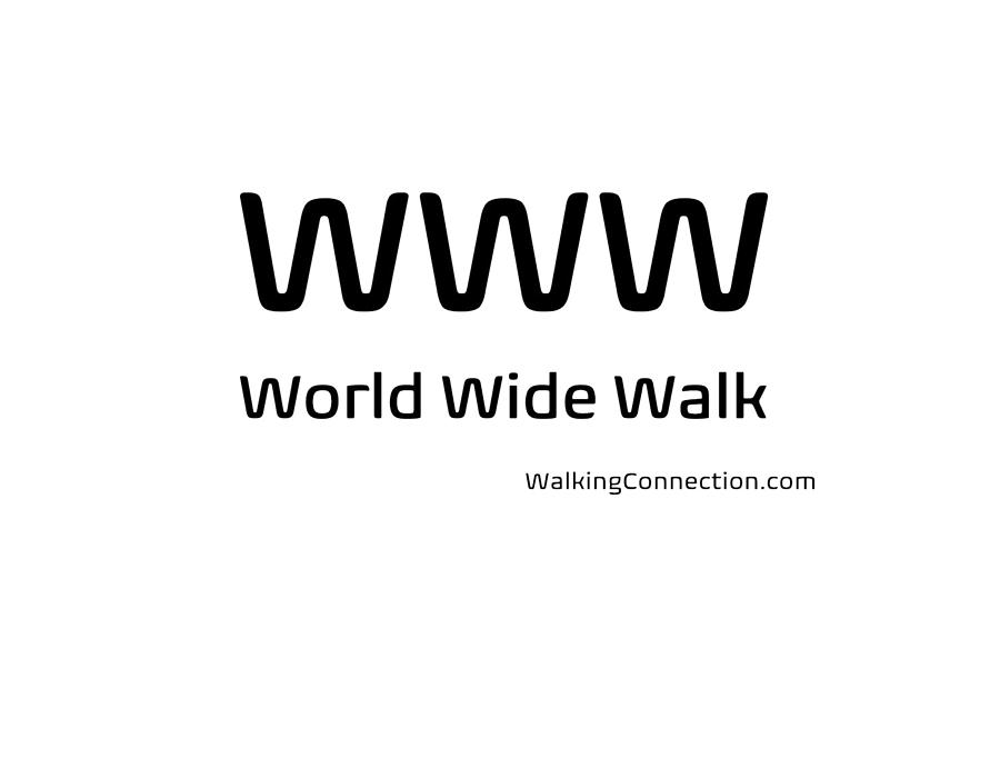 WWW - World Wide Walk - Dark Print Photograph by Gene Taylor
