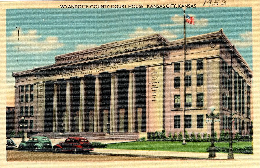 Wyandotte Court House Kansas City Photograph by Mel Thompson Fine Art