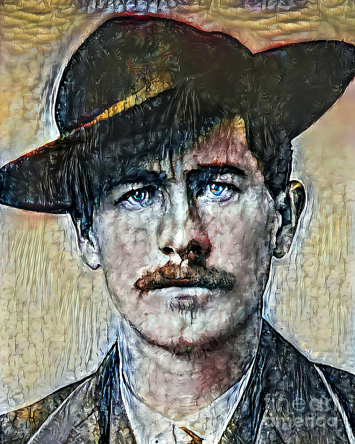 Wyatt Earp in Brutalism Colors 20200806a Photograph by Wingsdomain Art and Photography