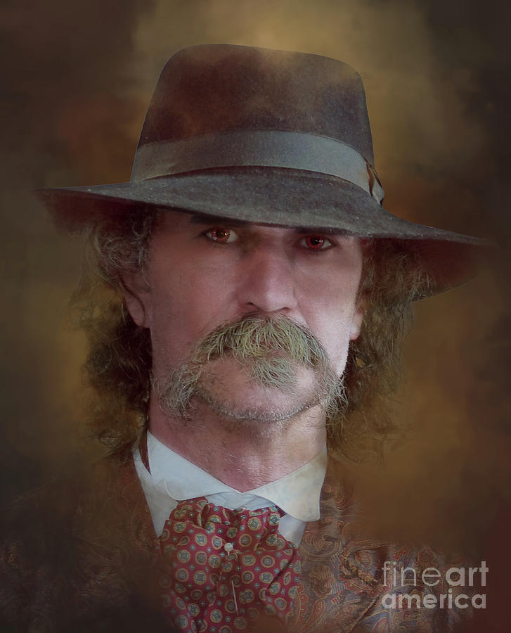 Wyatt Earp  Digital Art by Jim Hatch