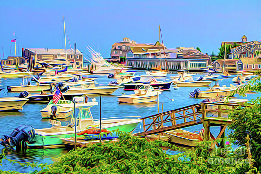 Wychmere Harbor Cape-cod - Stylized Photograph