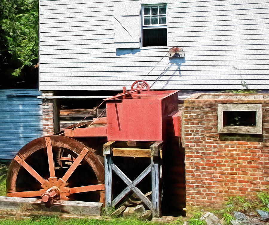 Wye Grist Mill Photograph by Kathi Isserman