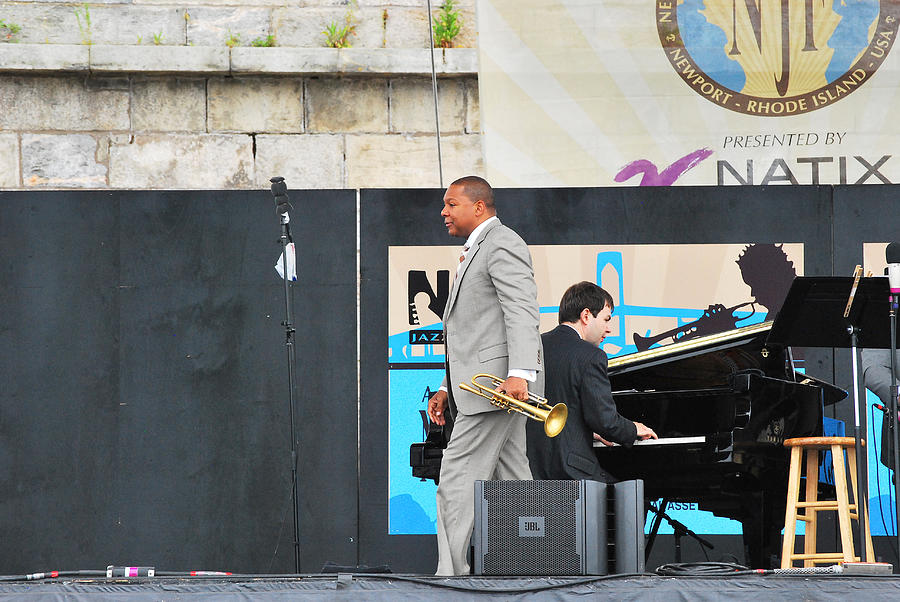 Wynton Marsalis jazz quintet. Photograph by Oscar Williams - Fine Art ...