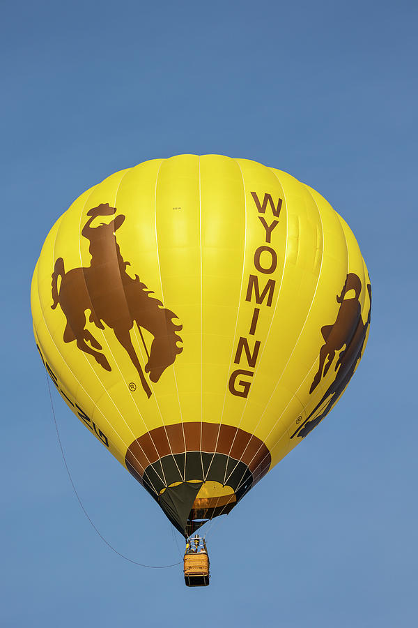 Wyoming Balloon Photograph by Deborah Penland