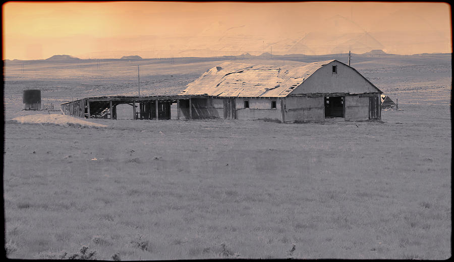 Wyoming Barn 6922 Photograph by Cathy Anderson