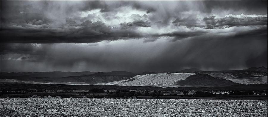 Wyoming black and white Photograph by Doug Wittrock
