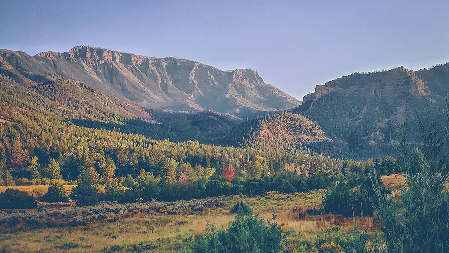 Wyoming Mountains Photograph by Katie Dobies Wyoming Mountains Photograph by Katie Dobies