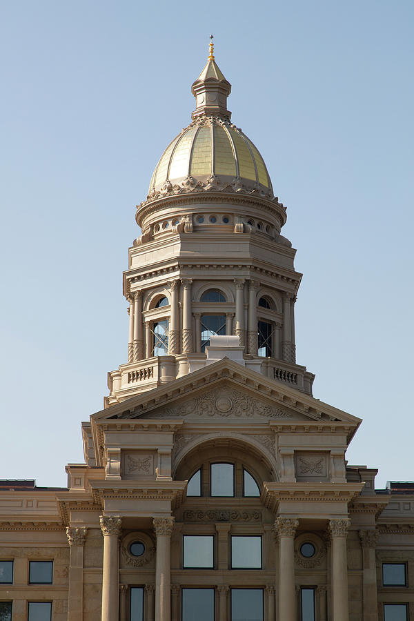 Wyoming state capitol building in Cheyenne Wyoming Photograph by Eldon McGraw