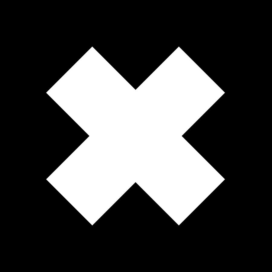 X Cross Pattern 2 - Saltire - Cross Of St. Andrew - Minimal Geometric Pattern - White, Black Digital Art