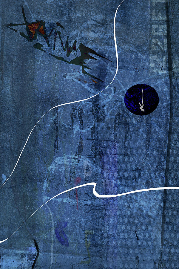 Xaine - Blue Variant Digital Art by Ken Walker