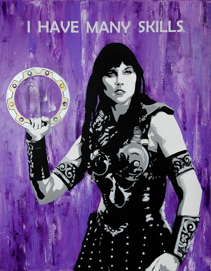 Xena Warrior Princess Painting