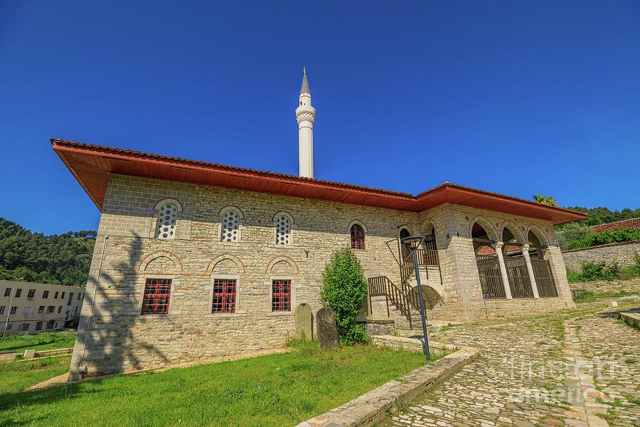 Xhamia Mbret Xhamia e Sulltanit mosque in Albaria Digital Art by Benny Marty