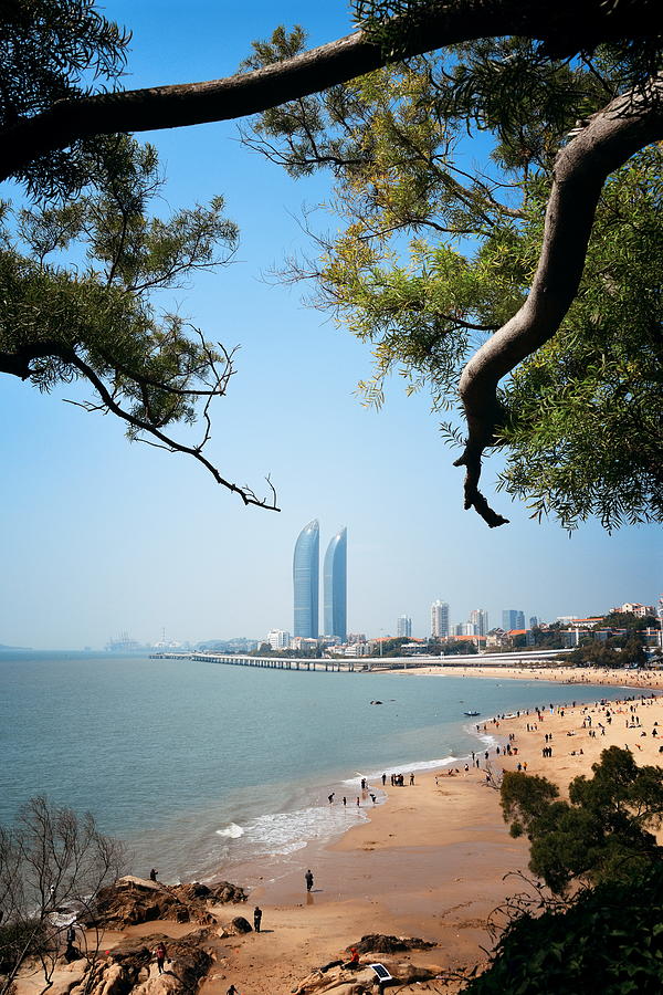 Xiamen beach Photograph by Songquan Deng