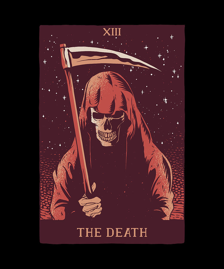 XIII The Death - Tarot Card Gift Digital Art by P A - Pixels
