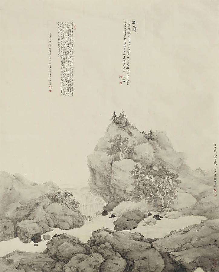 Xishan map by Yu Hui Xishan map by Yu Hui