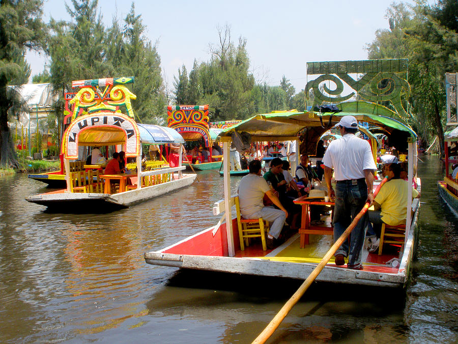 Xochimilco, Mexico Photograph by Michael Fleischmann - Fine Art America