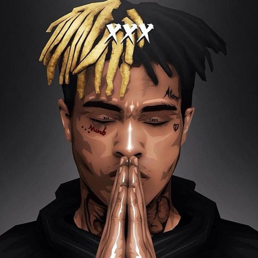 Xxtentacion Painting Digital Art By Edward Woodward 