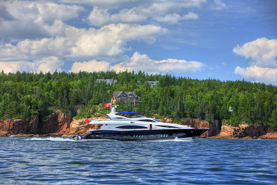 Yachting in Acadia 3164 Photograph by Greg Hartford