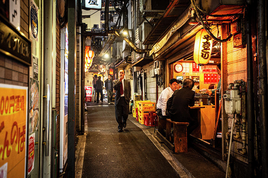 Yakitori alley Photograph by Ruben Vicente | Fine Art America