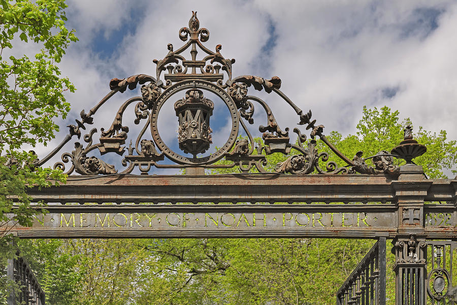 Yale University Gate Photograph by Susan Candelario