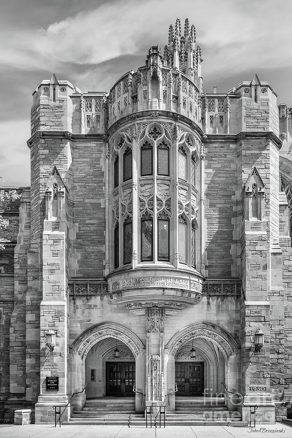 Yale University Photograph - Yale University Sterling Law Building by University Icons