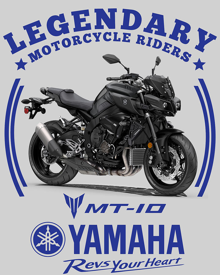 Yamaha Mt10 Digital Art by Ramkumar GR | Fine Art America