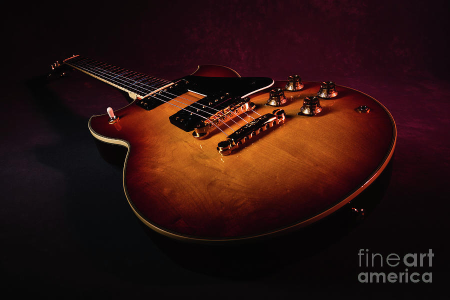 Yamaha SG guitar lll Photograph by Alison Busby - Fine Art America