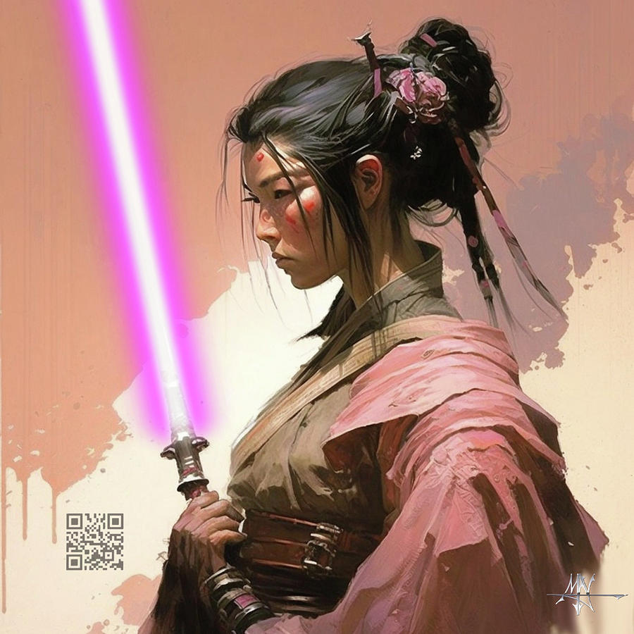 Yamakawa Futaba Pawadan Learner. Digital Art by Robert Fenwick May Jr