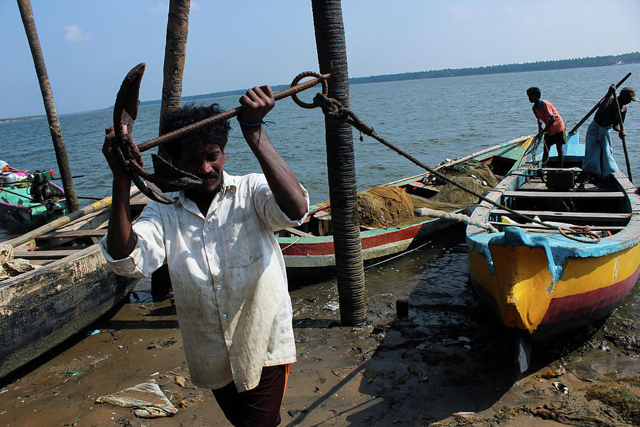 Yanam Beach Photograph by Satyanarayana Gola