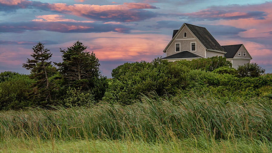 Yankee Hill Sunset, Prince Edward Island Photograph by Marcy Wielfaert