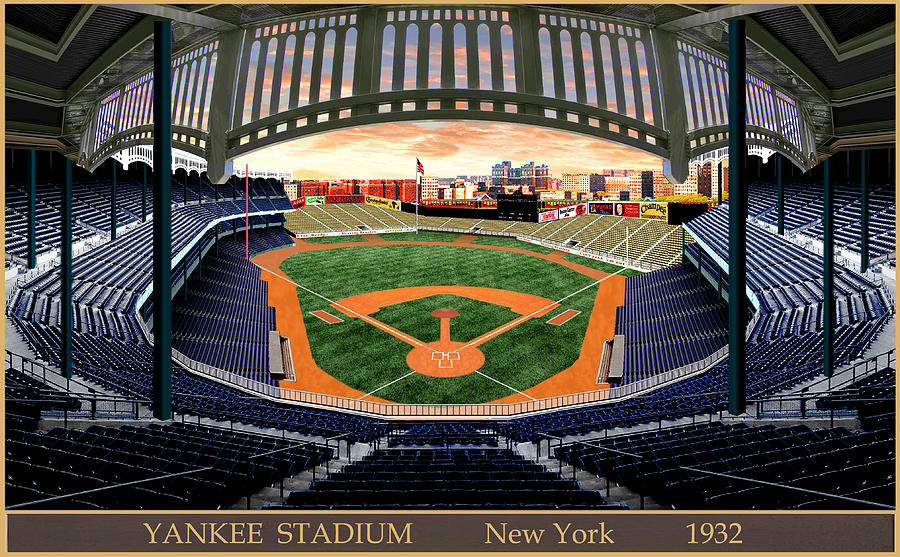 Yankee Stadium Paintings for Sale - Fine Art America