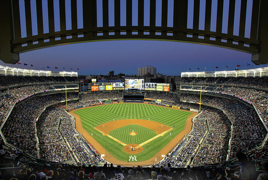 Monument Park - Yankee Stadium Photograph by Allen Beatty - Fine