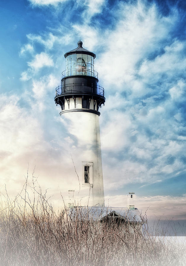 Yaquina Head Lighthouse Fog Photograph By Athena Mckinzie   Fine Art