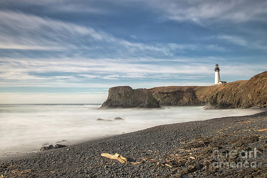 Yaquina Head Light House Photograph by Craig Leaper