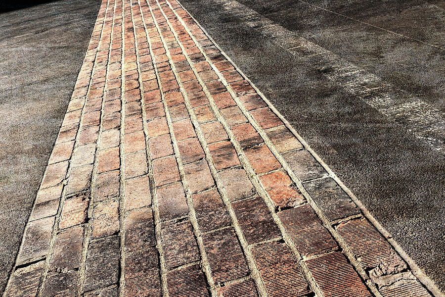 Indianapolis Photograph - Yard of Bricks - Indy #11 by Stephen Stookey