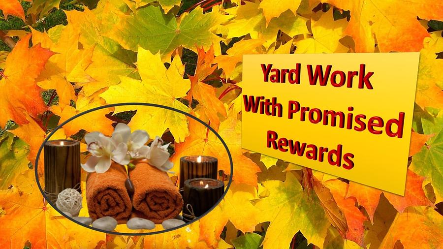 Yard Work With Promised rewards Mixed Media by Nancy Ayanna Wyatt