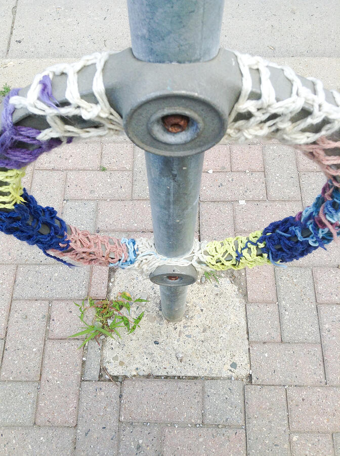Yarn Bombing Photograph by Jennifer Squires
