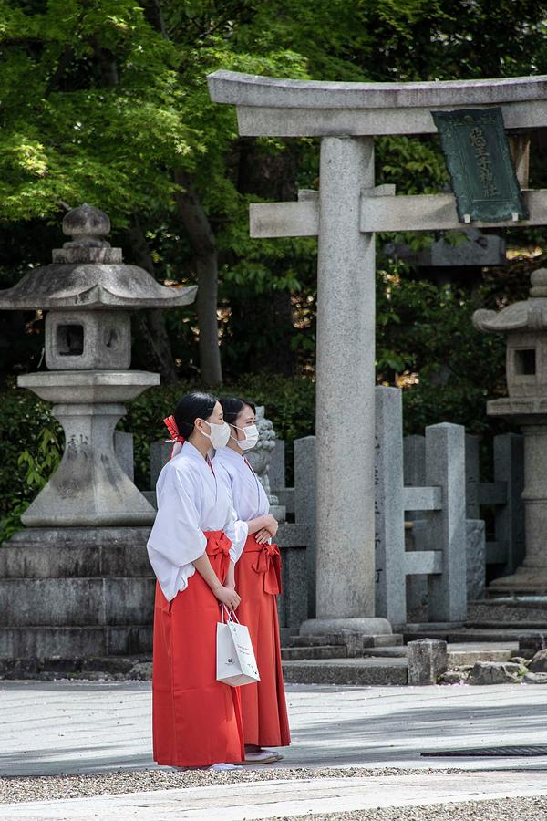 Yasuka Shrine - 9 Photograph by David Bearden