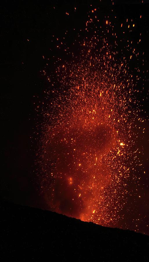 Yasur Volcano Eruption Vanuatu Photograph by Heidi Fickinger