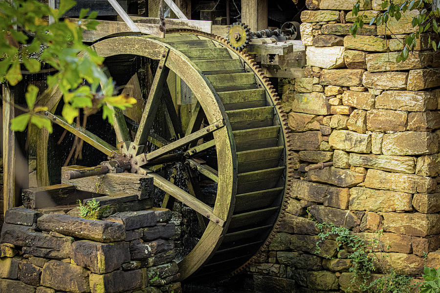 Yates Mill Wheel Photograph by Rick Nelson