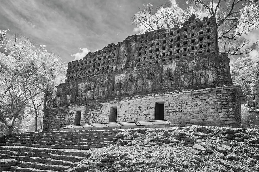 Yaxchilan Palace Photograph by Jurgen Lorenzen