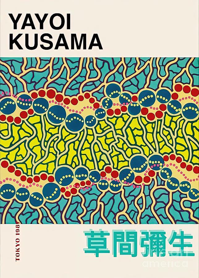 Yayoi Kusama 1987 Painting by Patricia Reynolds - Fine Art America