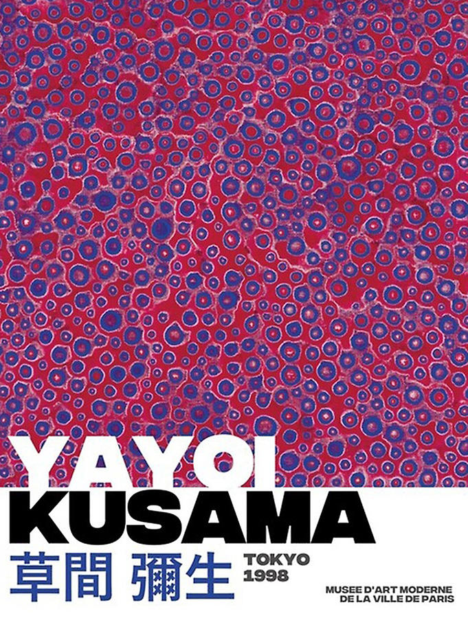 Yayoi Kusama - Tokyo 1998, Exhibition Poster Digital Art by Rodney ...