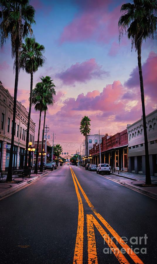 Ybor Sunset Photograph by Marvin Spates