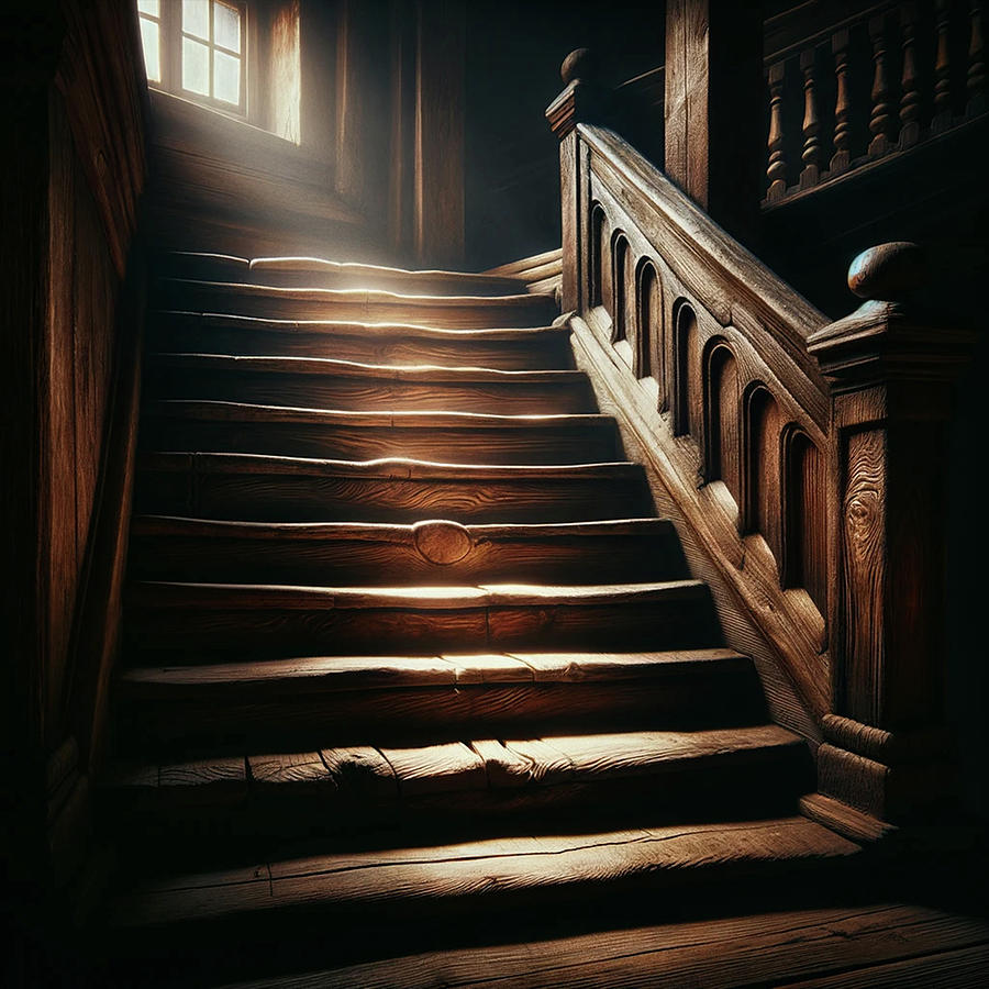Ye Old Stairs Photograph by Gary Greer - Fine Art America