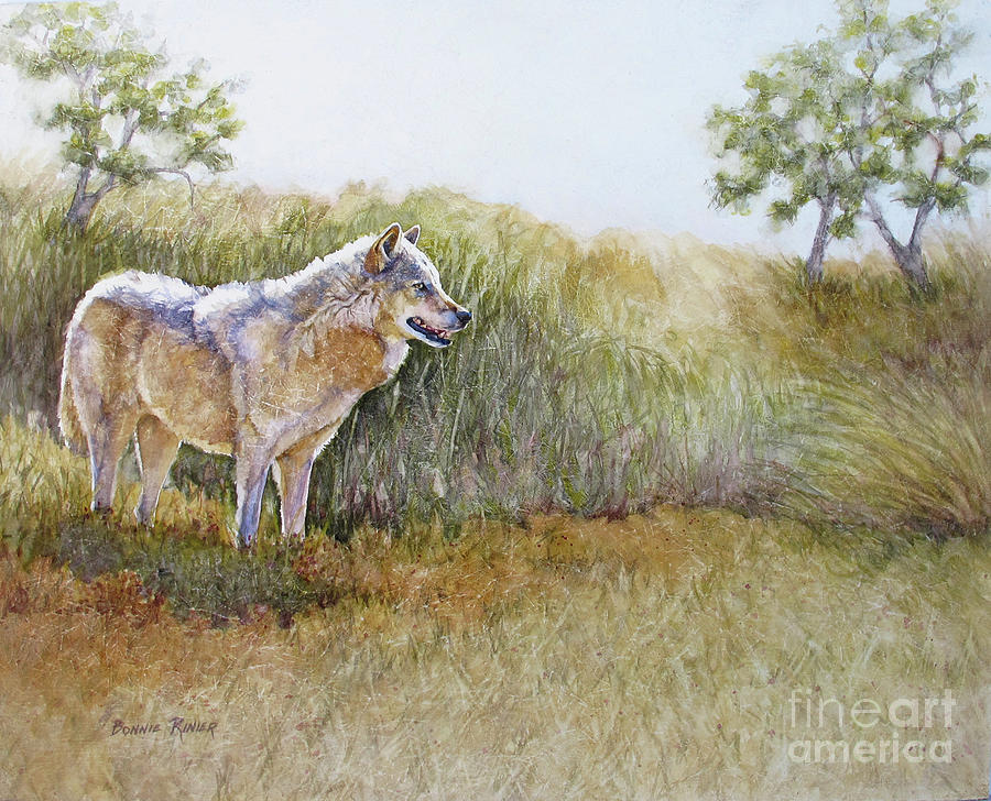 Yearning for Home Painting by Bonnie Rinier