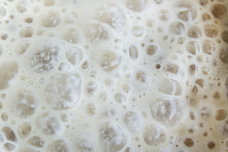 Yeast Fermented as a Background Photograph by Simonidadjordjevic
